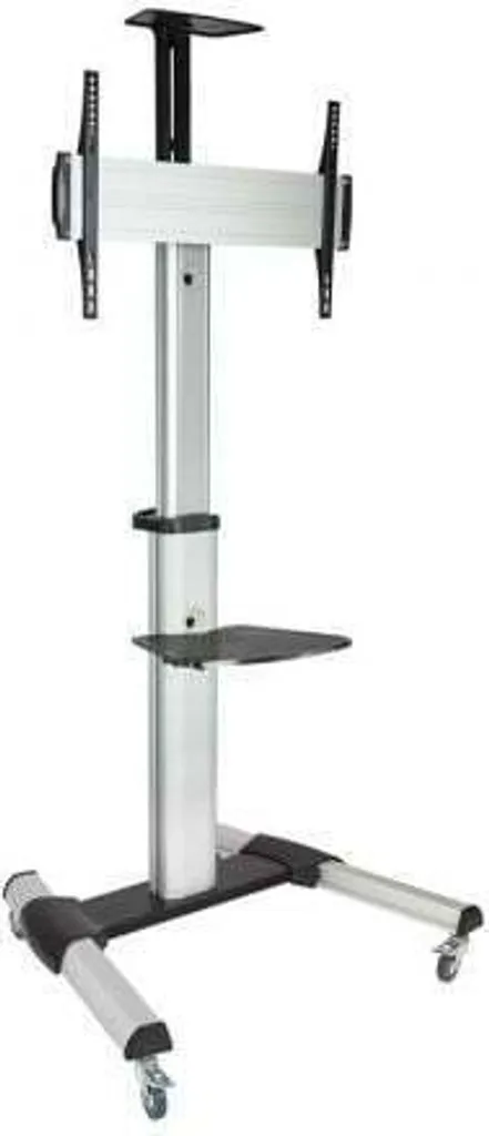Support TV Sol Tooq FS1870M-B Charge 50kg Pied avec Roulette Ultra Stable