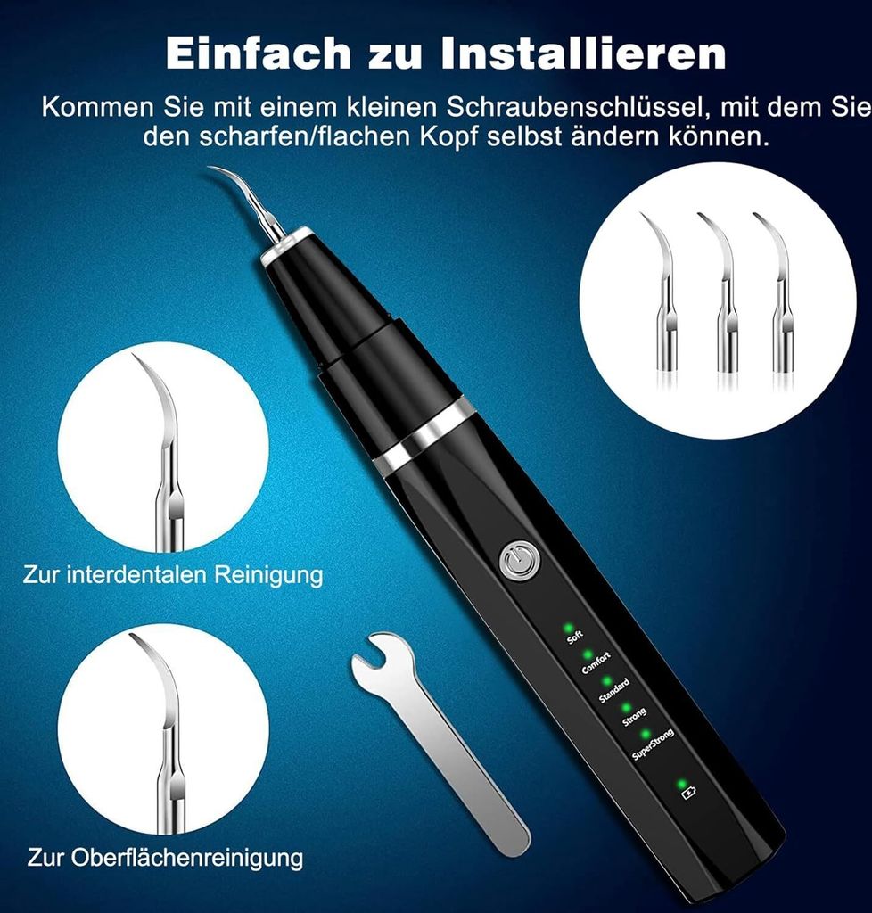 Zahnsteinentferner Zahnreiniger Ultraschall für Hund und Produktbild 3