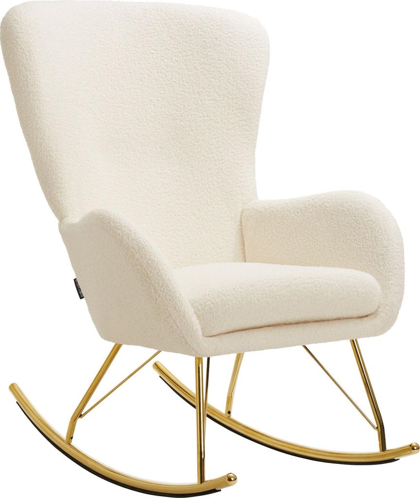 tectake® Schaukelstuhl  Swing 70 x 93 x 100 cm, Produktbild 