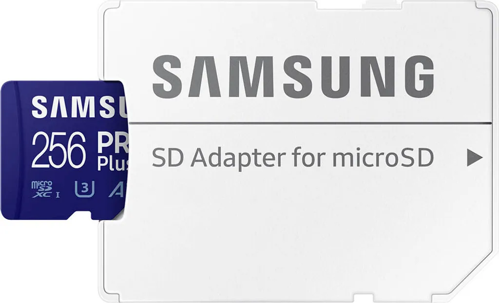 SAMSUNG MB-MD256KA/EU Carte microSD PRO Plus 256 GB avec Adaptateur SD - 5