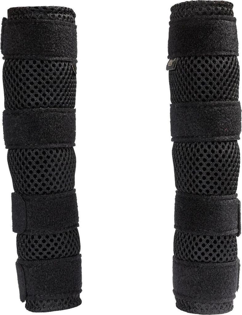 Back on Track Hunde-Sprunggelenkschoner, Style Dixie, Farbe:Schwarz, Größe:S (7-8)