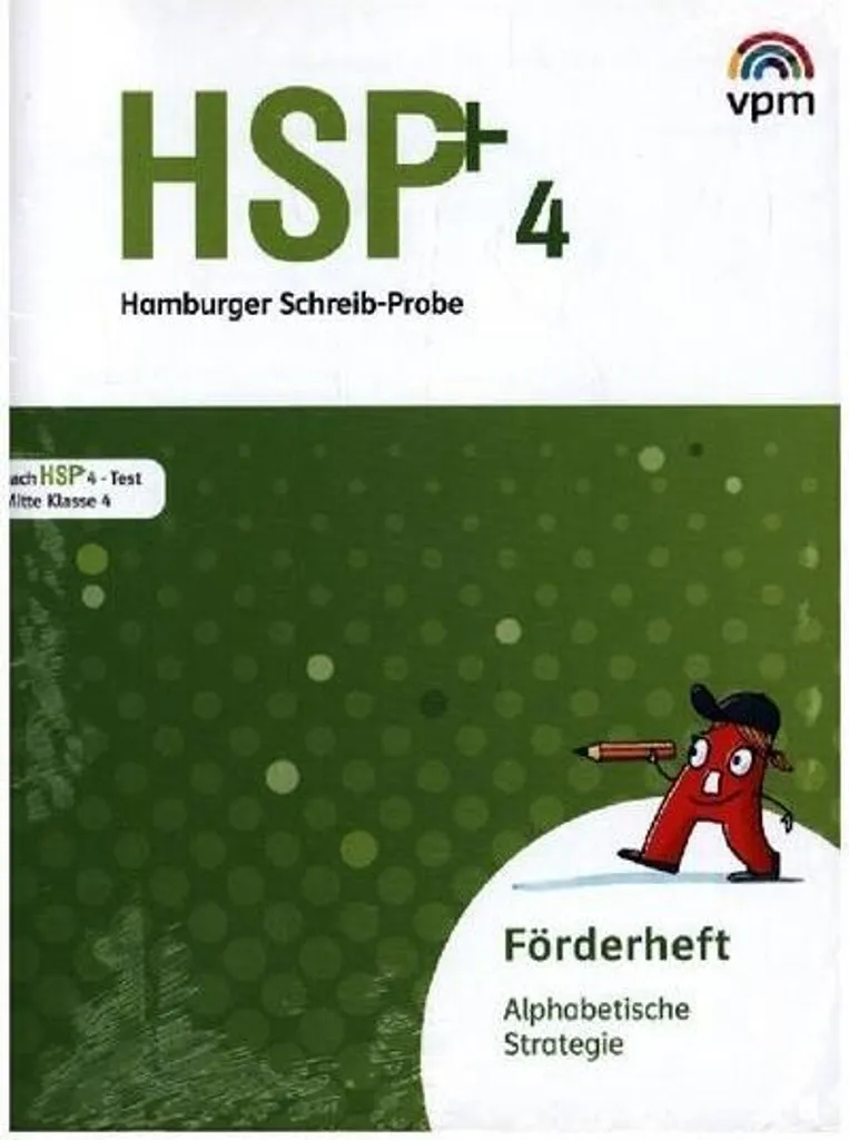 Cahiers HSP Fördern 4 : Lot de 5 Livrets pour Stratégie Alphabétique