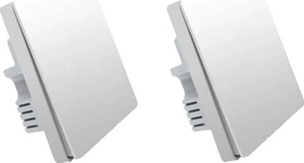 Interrupteur ZigBee 2 Canaux sans Neutre pour Domotique Intelligente