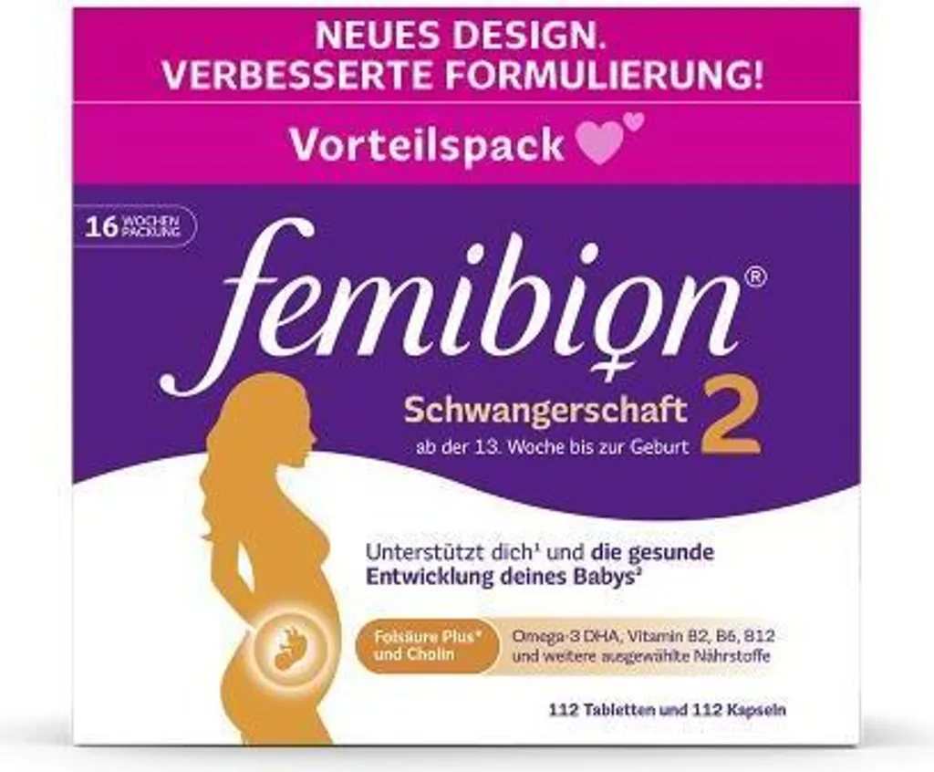 Femibion 2 Gravidanza 224 Unità | Integratore 2° e 3° Trimestre