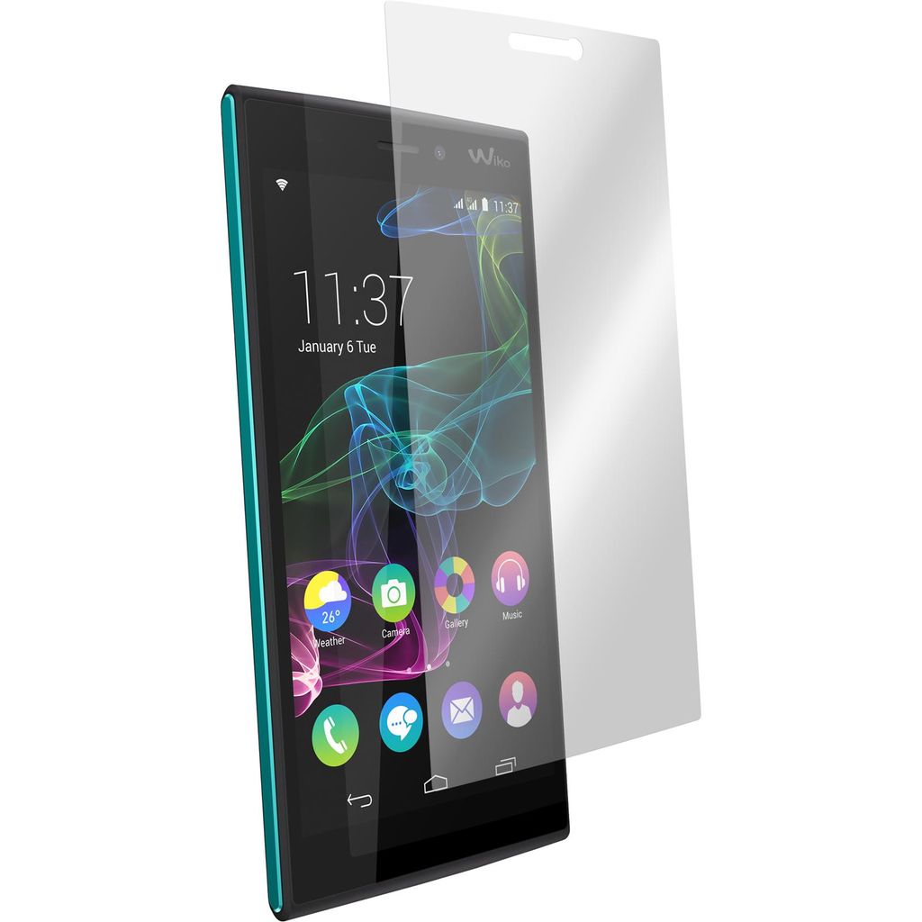 4er-Pack PhoneNatic Displayschutzfolien klar kompatibel mit Wiko Ridge 4G