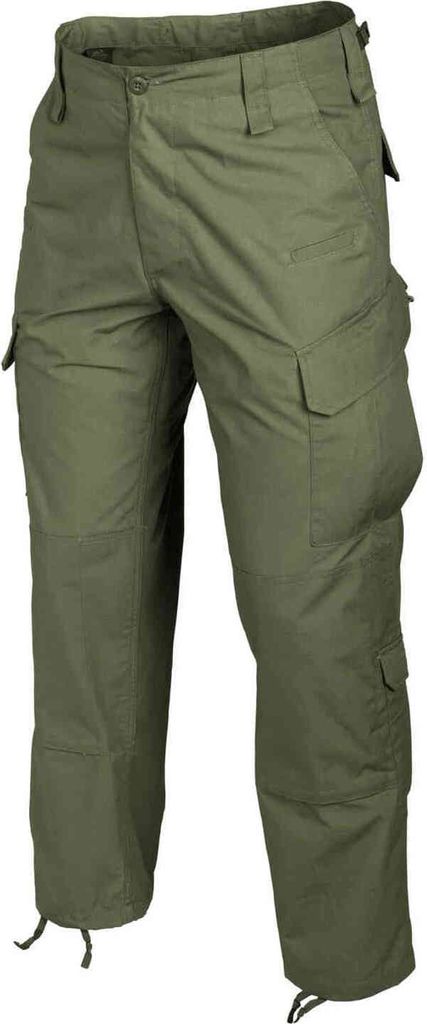 Helikon-Tex CPU-Hose – PolyBaumwolle Ripstop – in mehreren Varianten erhältlich, Größe:XS/Regular, Farbe:Olive Green