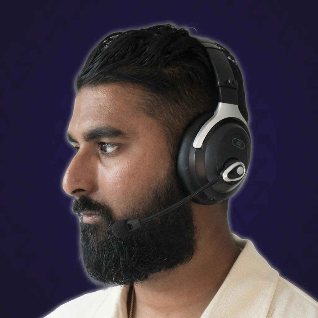 ACEZONE A-Spire Casque avec Suppression de Bruit Active et Son Spatial