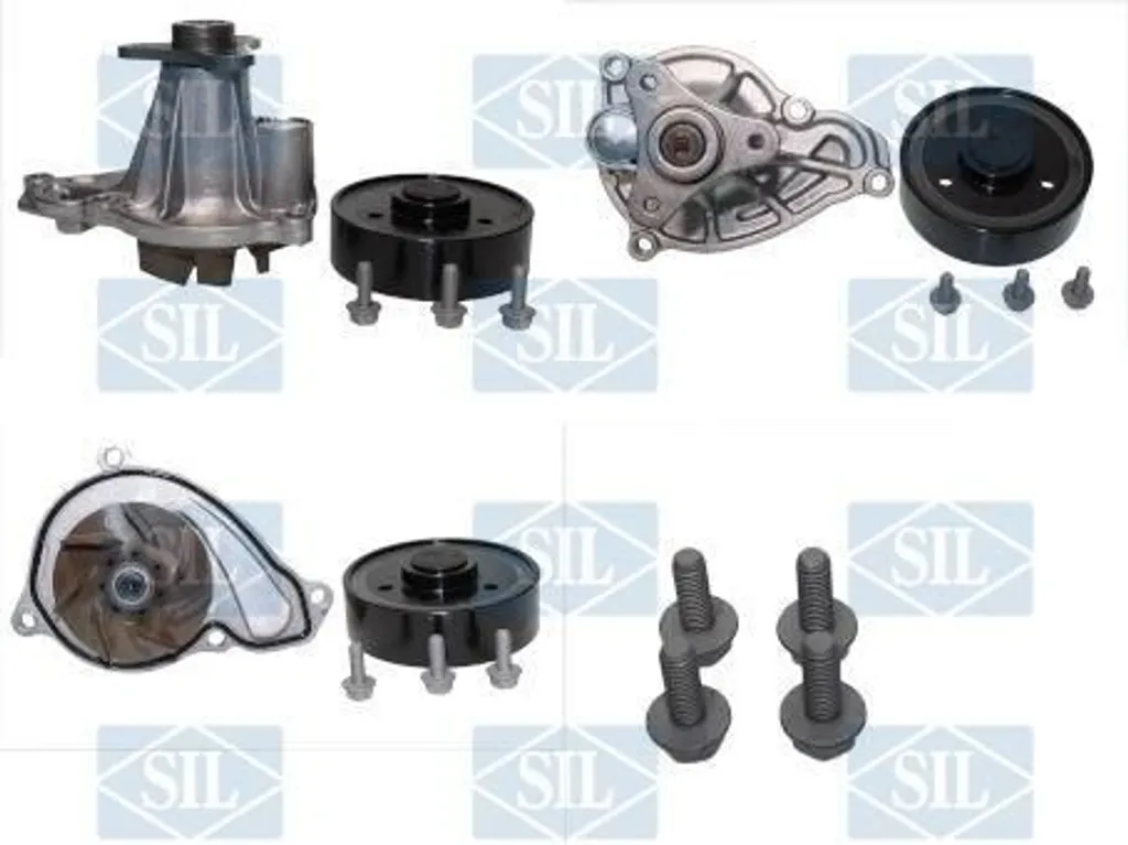 Pompe à eau Saleri SIL PA1624 haute fiabilité pour BMW G30 et F90