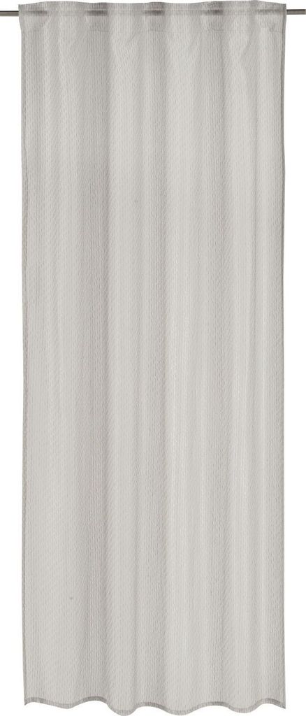 Elbersdrucke Schlaufenbandschal Unisono 07 grau halbtransparent 140x255cm