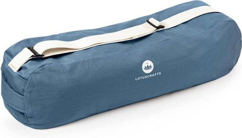 Große Yoga-Tasche aus Baumwolle, ökologisch, für Matte & Zubehör