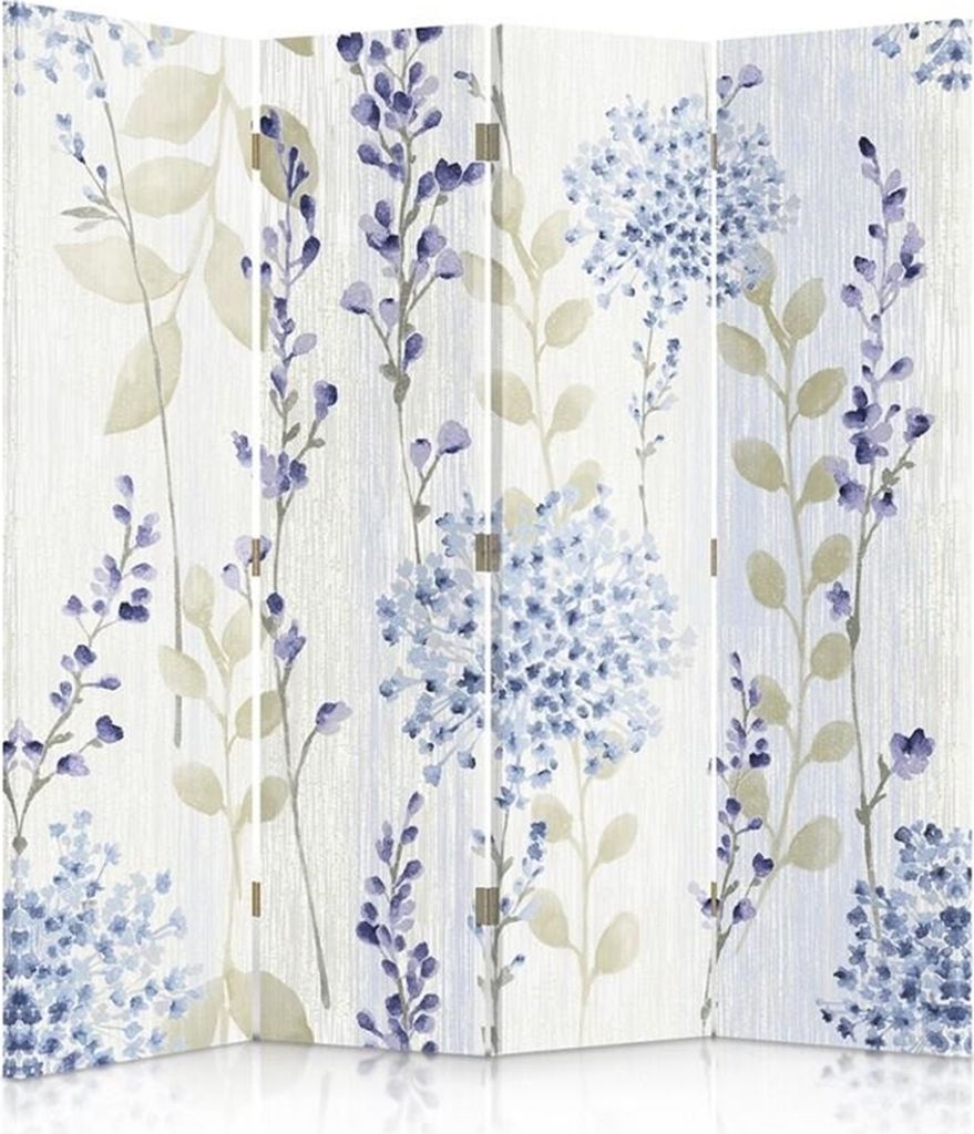 Legendarte - Paravent - Raumteiler Country Blossoms cm. Produktbild 
