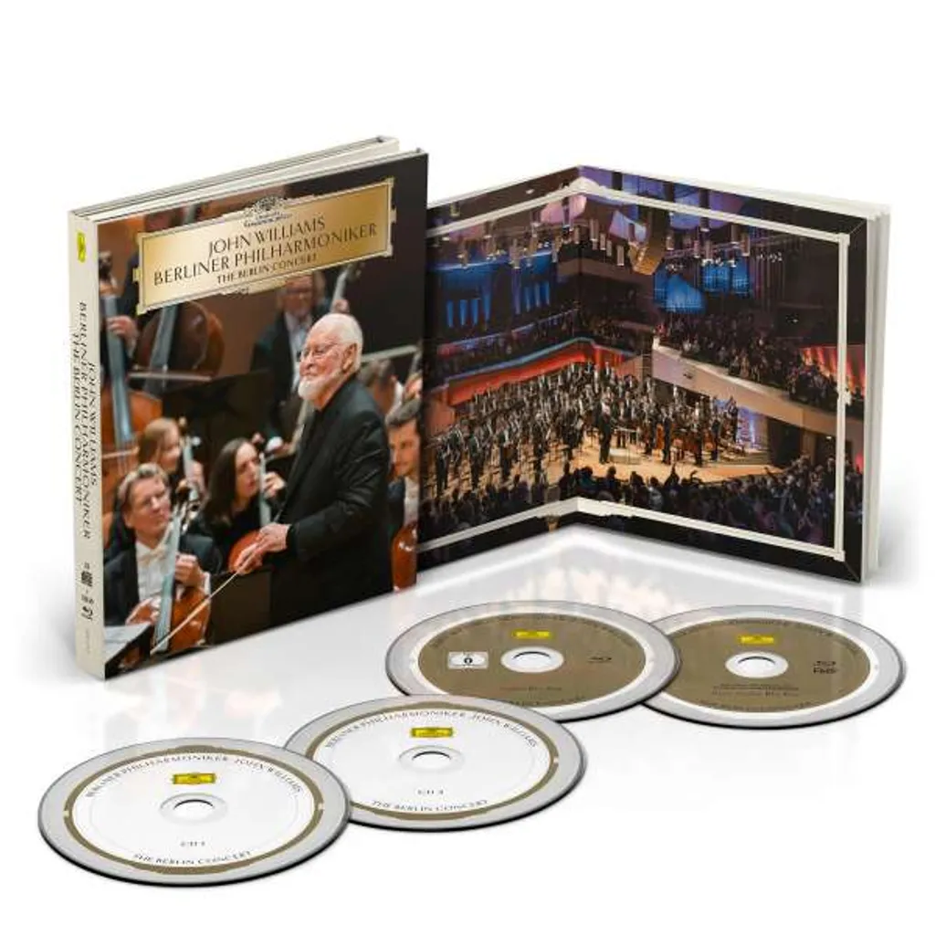 Coffret Concert de Berlin John Williams CD Blu-ray Audio Haute Définition