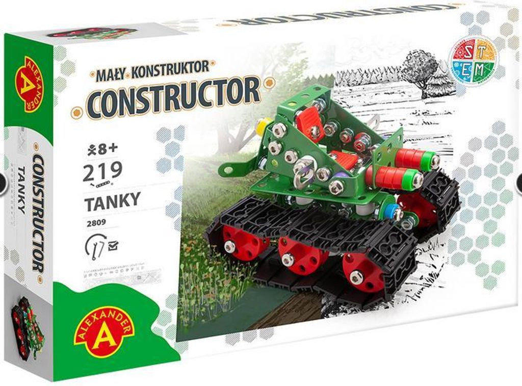 Kleiner Konstrukteur - Tanky ALEX