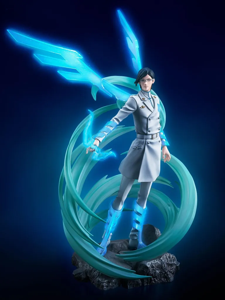 Uryu Ishida Figuarts ZERO Bleach avec Effets d'Attaque Translucides 23 cm - 5