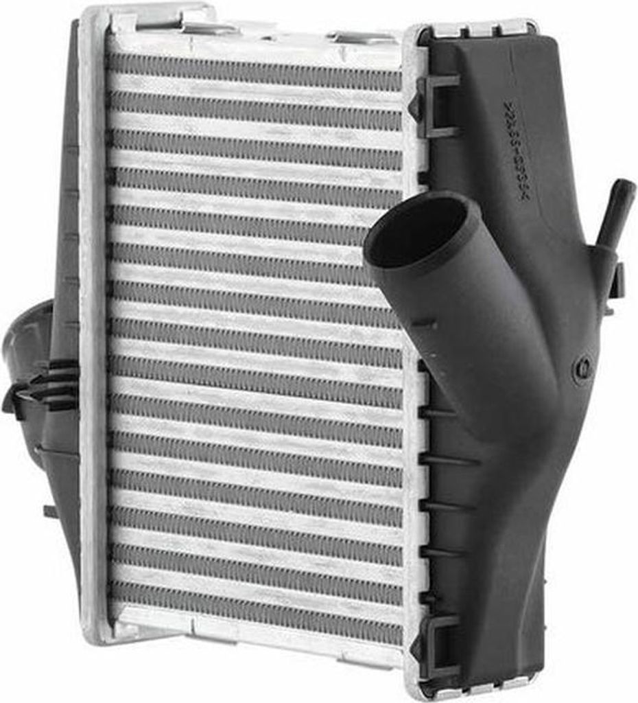 Ladeluftkühler Rippen gelötet Alu 170 mm - 233 mm HELLA für u.a. SMART FORTWO