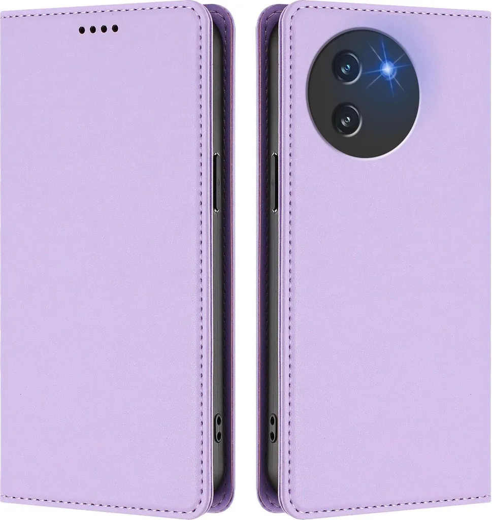 YUECXIN Cover per Doogee Note 59/Doogee Note 59 Pro, Flip Caso in PU Pelle Premium Portafoglio Custodia con Carta Fessura, Supporto Stand, Chiusura Magnetica, Antiurto Case, Nero