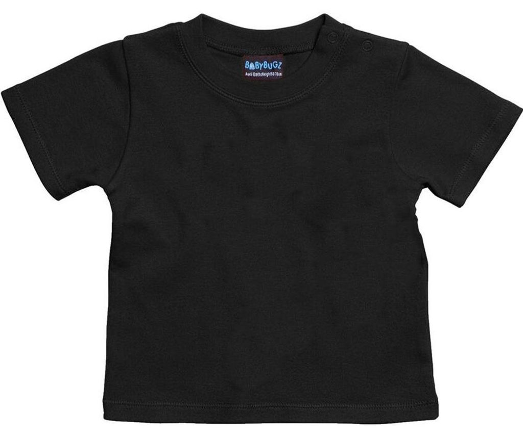 Babybugz - T-Shirt für Baby FK2565 (80) (Schwarz)