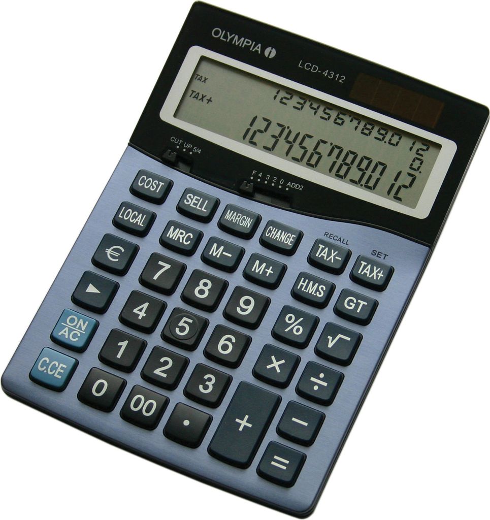 Olympia LCD 4312, Desktop, Einfacher Taschenrechner, 12 Produktbild 