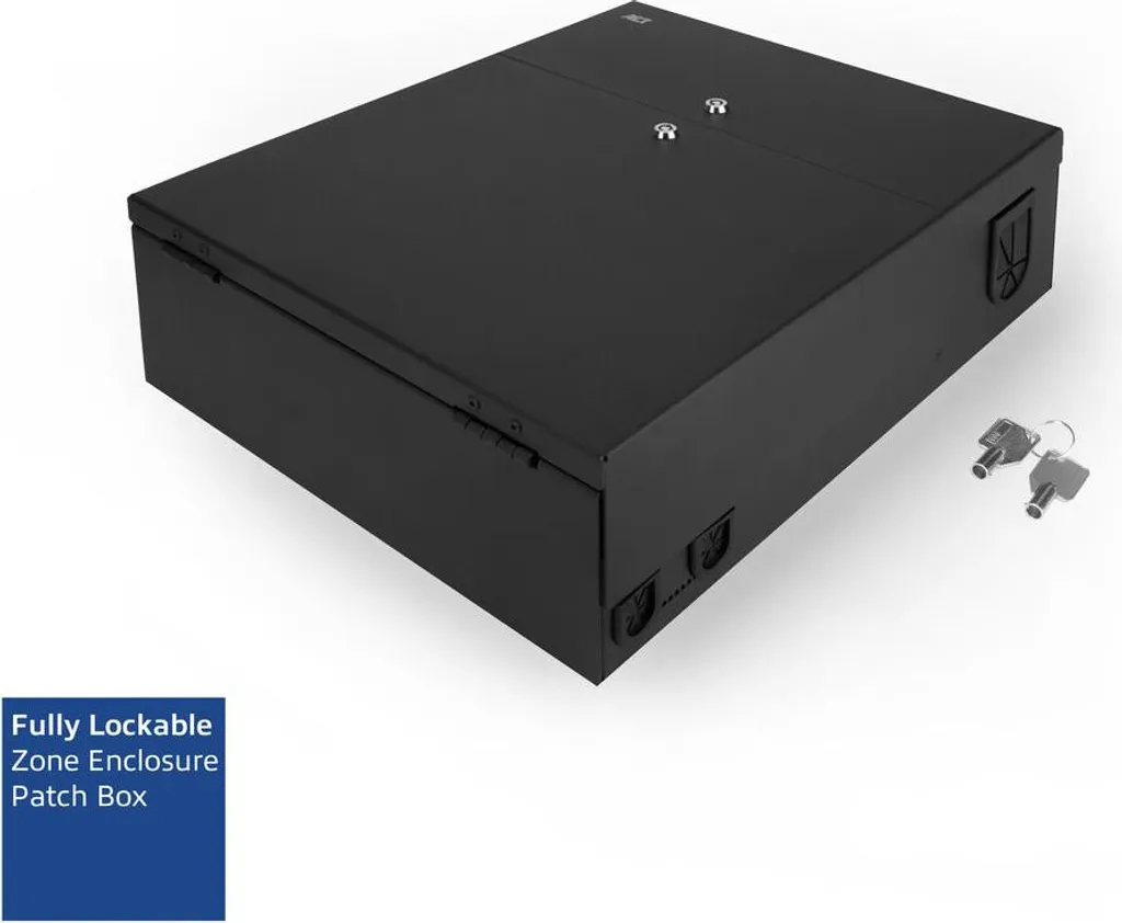 Coffret de brassage 8 ports ACT FA2035 boîtier de zone cuivre et fibre