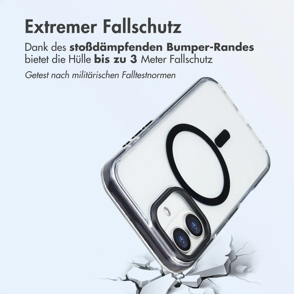 Custodia imoshion Combat iPhone 16 MagSafe Nero - Rugged & Ready - 2