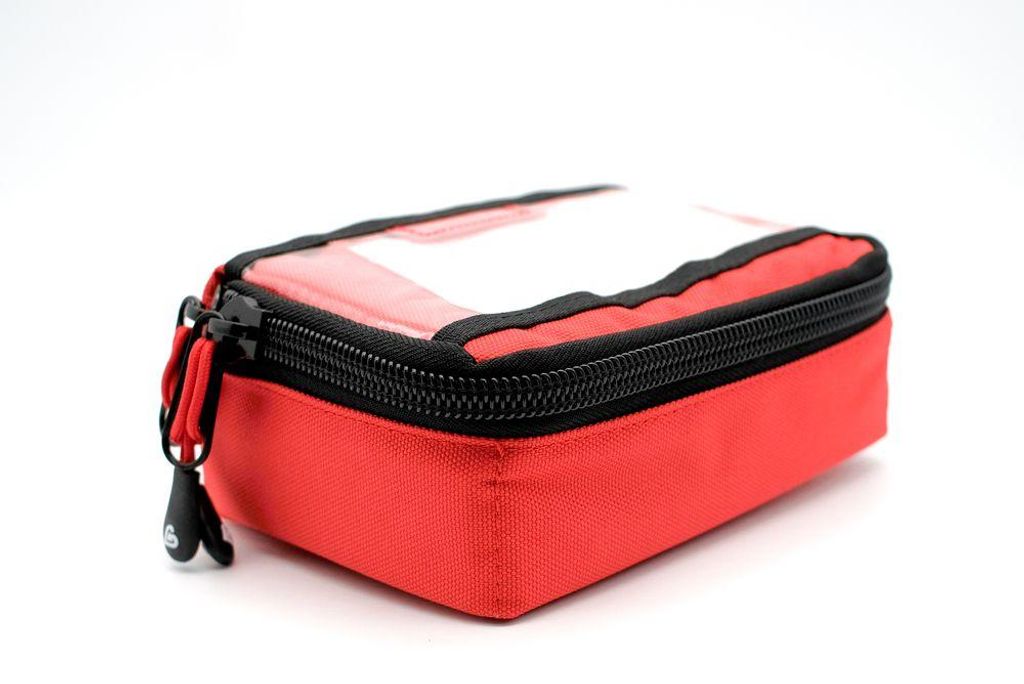 Notfall Ampullarium-Tasche ''WasserStopp'' , rot , Tasche Produktbild 