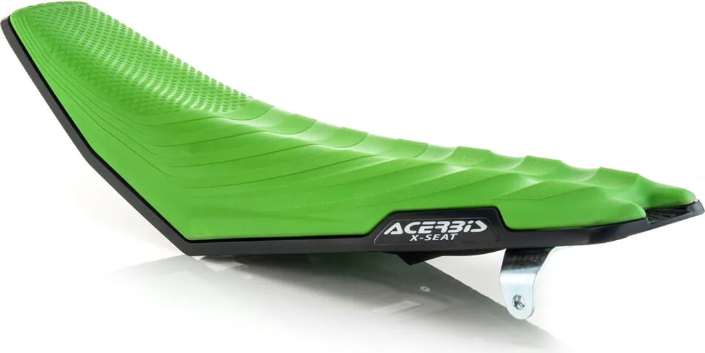 Selle anti-mal de fesses Acerbis X-Seat Soft verte pour moto Kawasaki