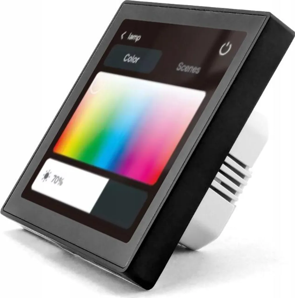 Télécommande Centrale Tactile pour Éclairage et Chauffage Zigbee WiFi - 9