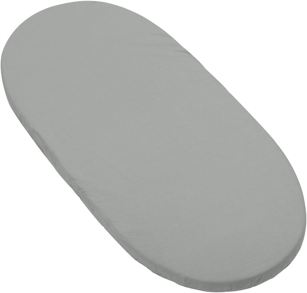 Jukki prostěradlo s gumou 80x40 cm do kočárku – šedé Obrázek produktu 