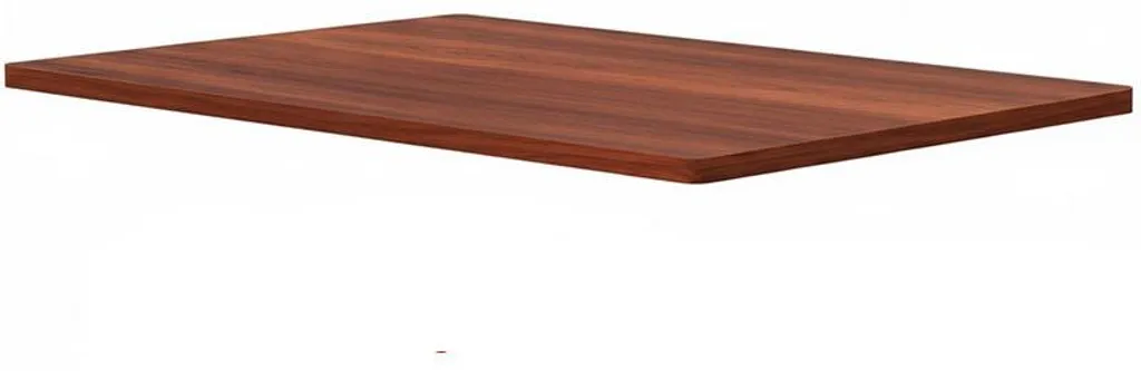 Grand plateau de table 140 cm coloris acajou finition haut de gamme