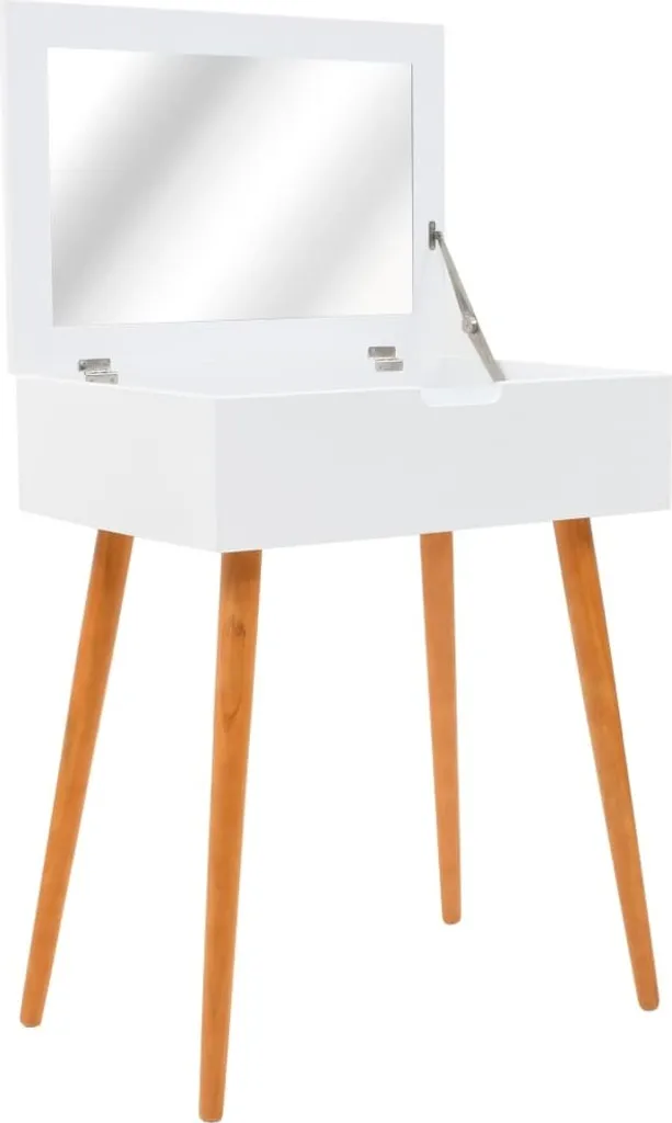 Offerta Tavolino Trucco con Specchio 60x40x75 cm - Salvaspazio