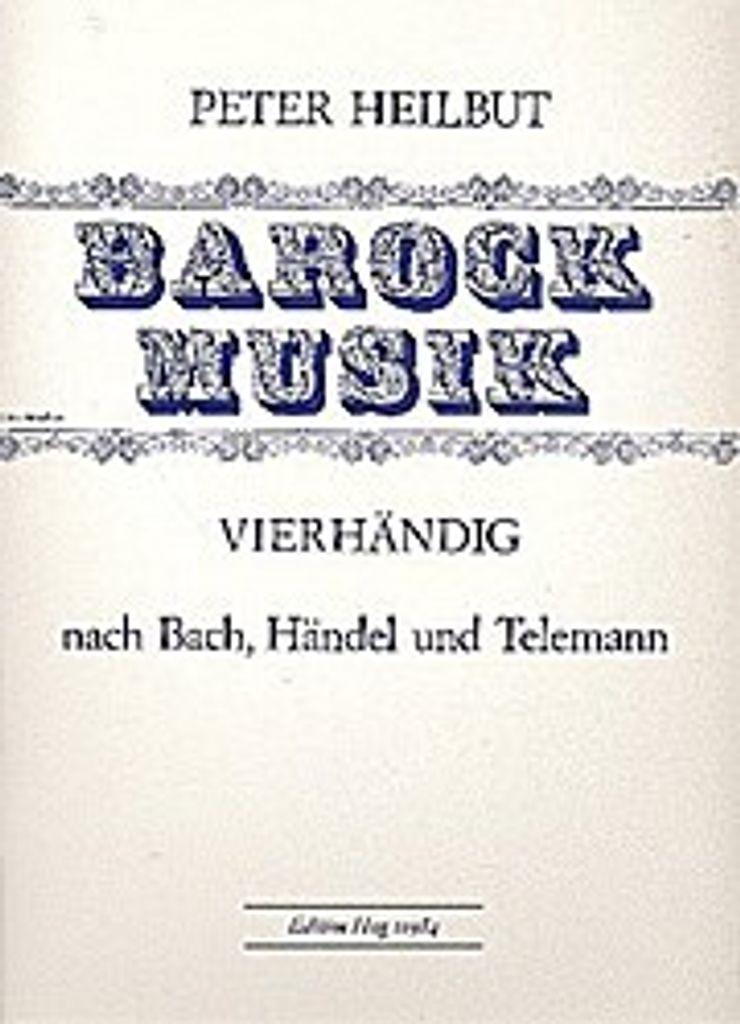 Barockmusik : für Klavierzu 4 Händen