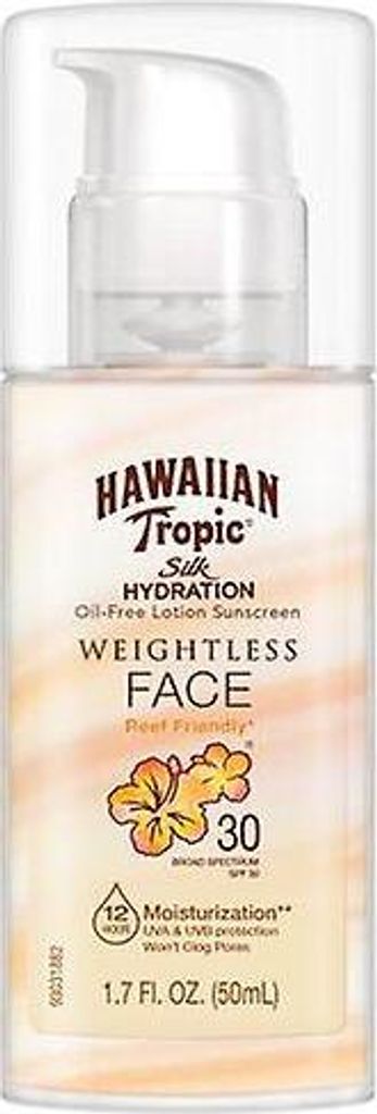 Hawaiian Tropic Silk AirSoft Face SPF 30 50ml Produktbild 