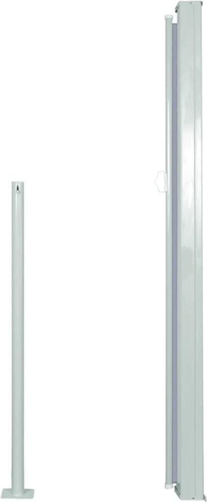 "SALE 2026"Sonnenschirme - Grau Ausziehbare Seitenmarkise 140x300cm Grau Stabli Möbel9438766
