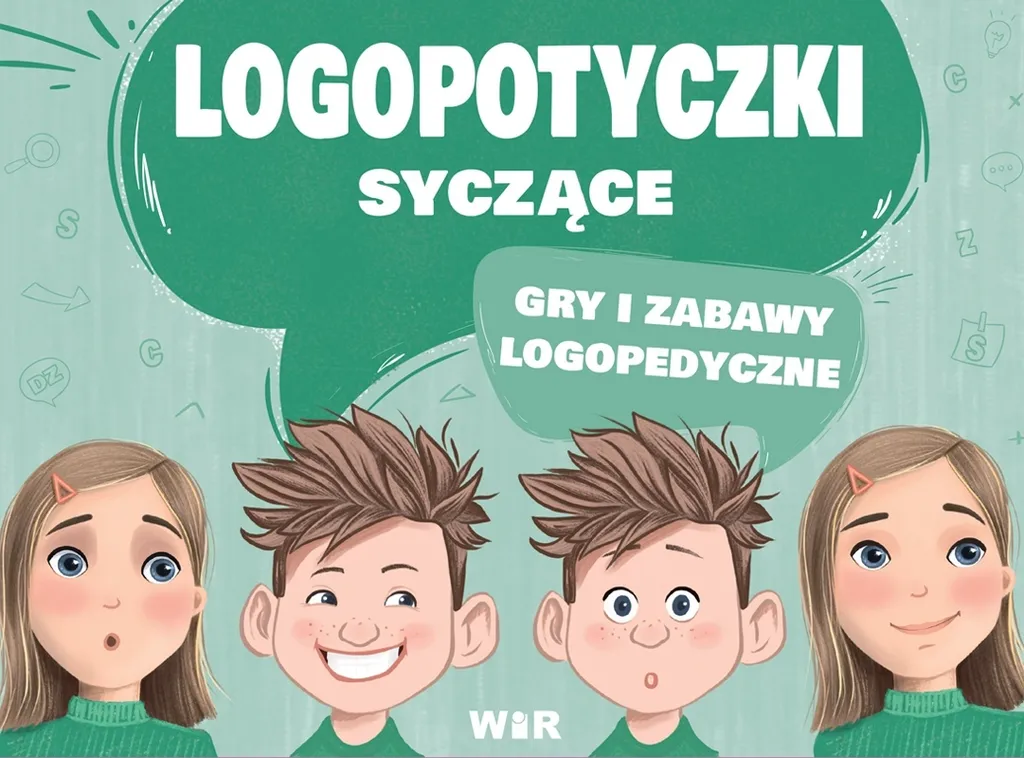 Jeu Éducatif d'Orthophonie Logopotyczki Syczące pour la Prononciation