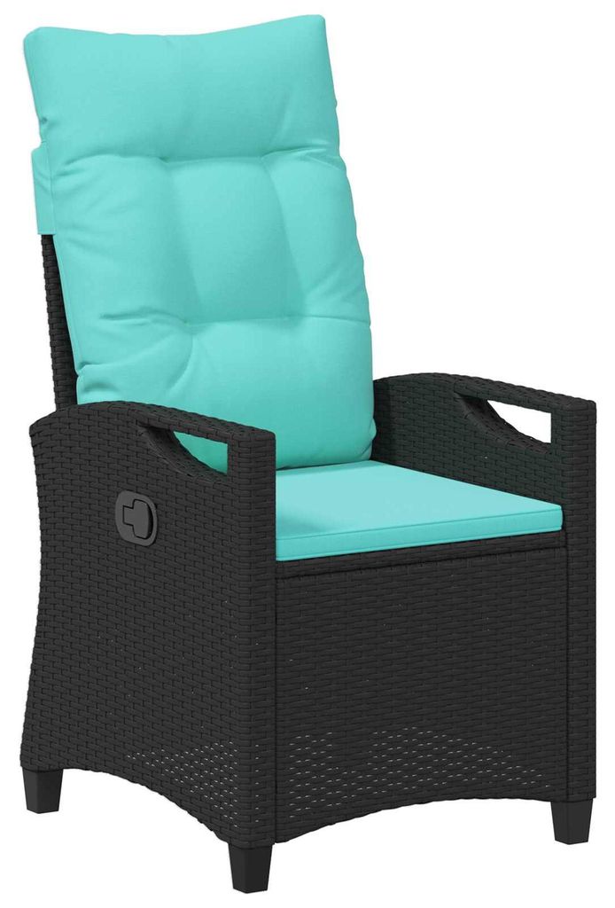 vidaXL Verstellbarer Gartenstuhl 56 x 60 x 112 cm Stahl