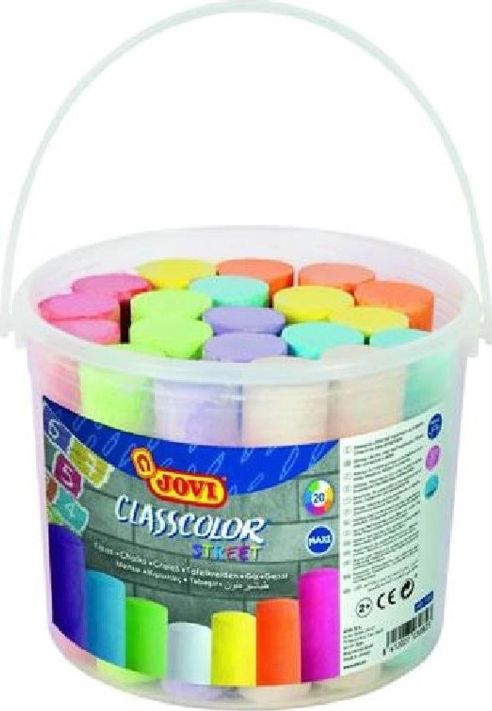 JOVI 1130 JOVI Street Chalks Straßenmalkreide farbsortiert Obrázek produktu 