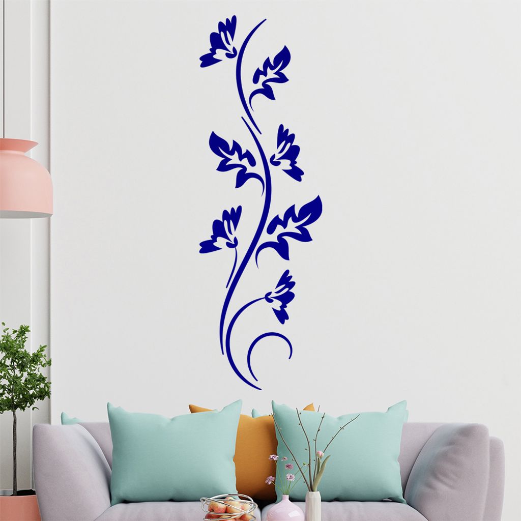 junger Baum mit Vogel Wandtattoo in 6 Größen - Wandaufkleber Wall Sticker - Dekoration, Küche, Wohnzimmer, Schlafzimmer, Badezimmer