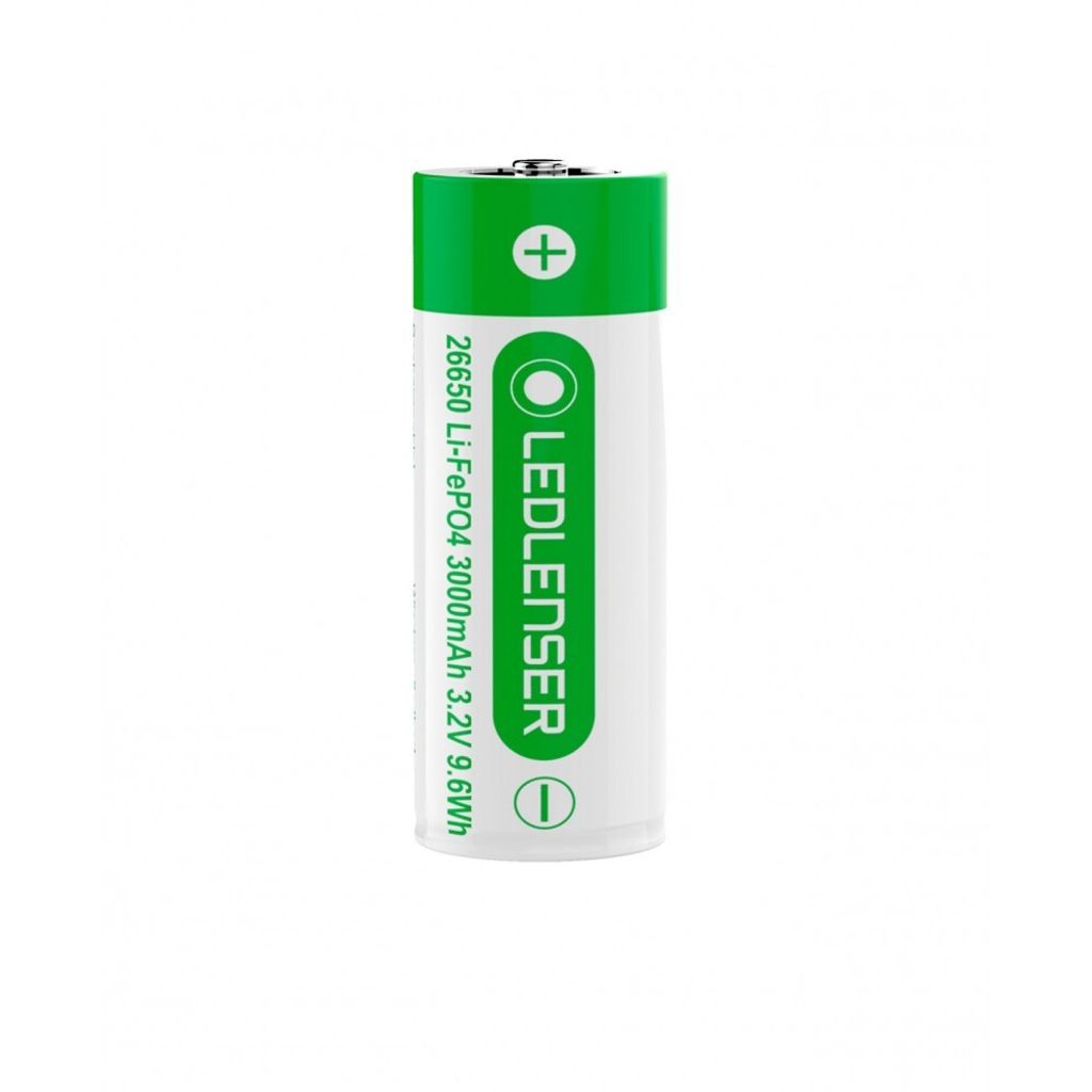 Ledlenser LI-FEPO4 26650 Accu 3000mAh 3,2 Volt 9,6Wh pour Image du produit 