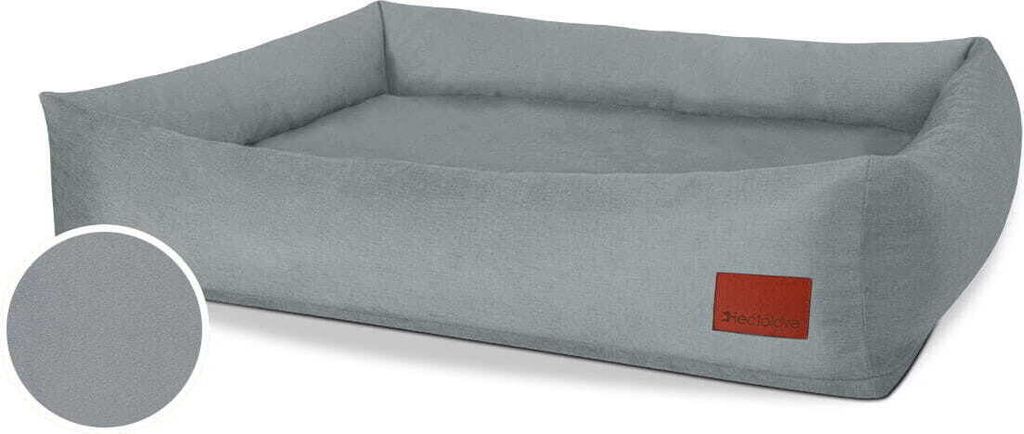 Orthopädische Matratze für Hunde Orthopädisches Hundebett - Cuddle Classic, wasserdicht, Memory Foam, Größe 70x60 cm, Farbe grau