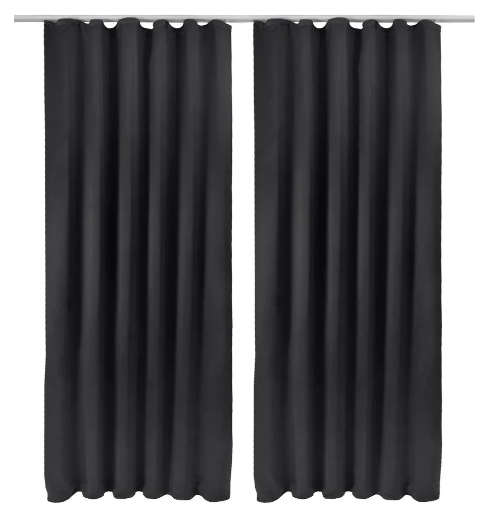 Rideaux pour Sommeil Profond Lot de 2 Occultants Amélie BK 140x245