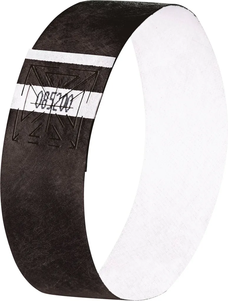 Braccialetti Neri Sigel Super Soft | Party & Eventi Chic | 120 pz