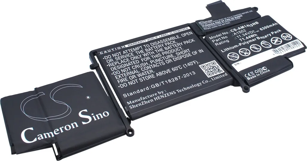 Recensione Batteria TECHTEK MacBook Pro Retina 13 A1502 Late 2013