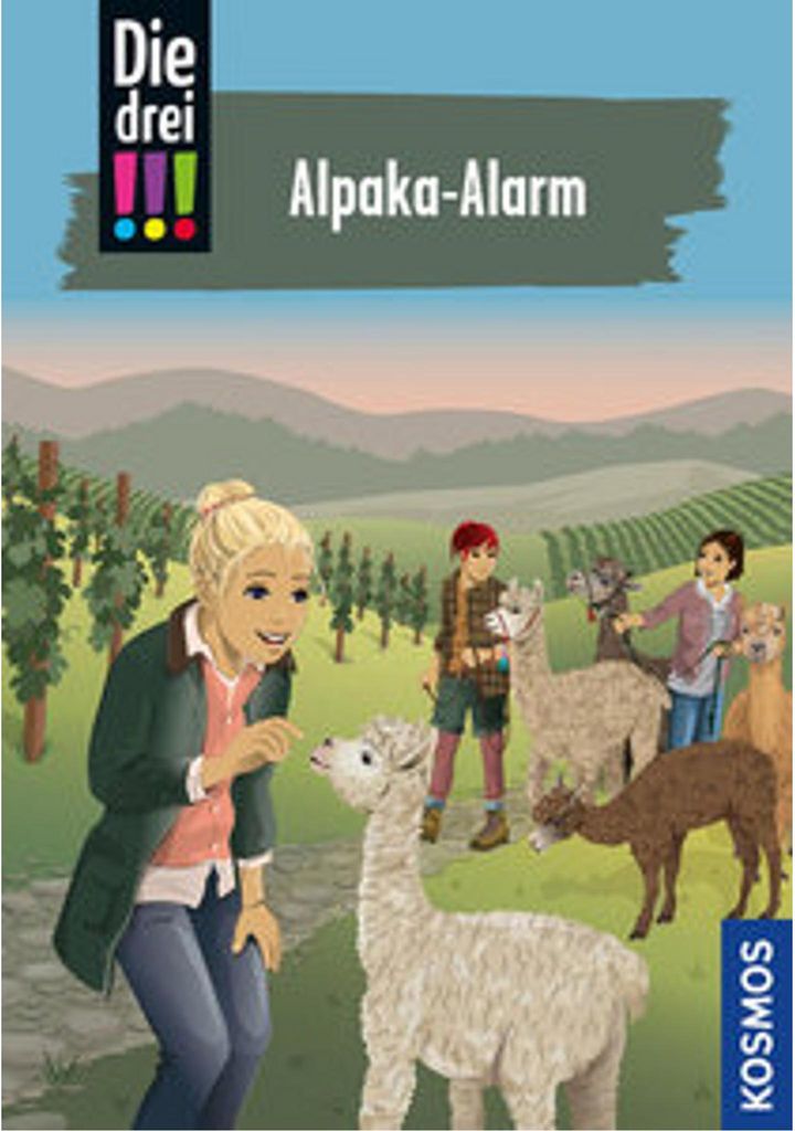 Die drei , 101, Alpaka-Alarm