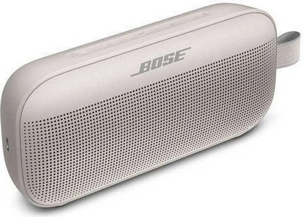 Enceinte Bluetooth Bose SoundLink Flex Blanche - Audio Puissant et Net - 3