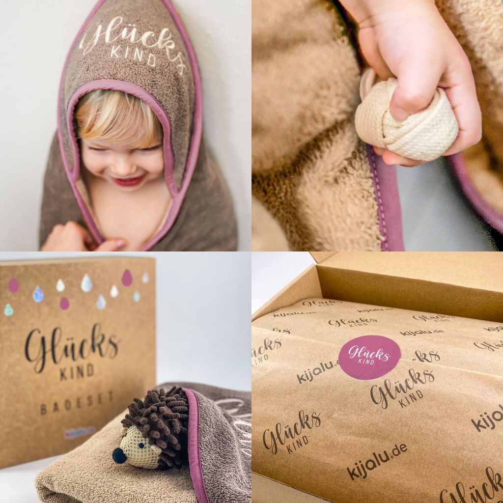 KIJALU Badeset "Glückskind" 2-teilig