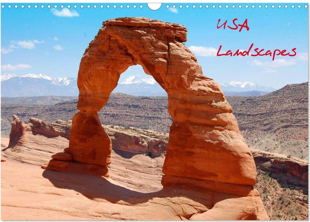 USA Landscapes (Wandkalender 2026 DIN A3 quer), CALVENDO Monatskalender