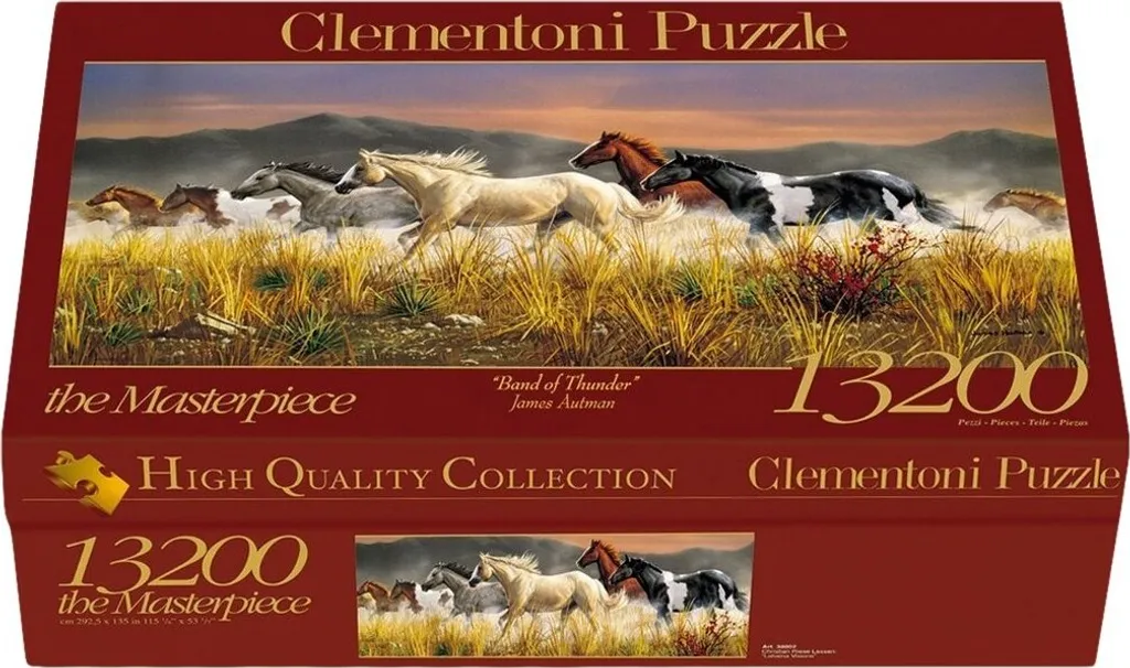Puzzle 13200 pièces Band Of Thunder Clementoni grand format adulte