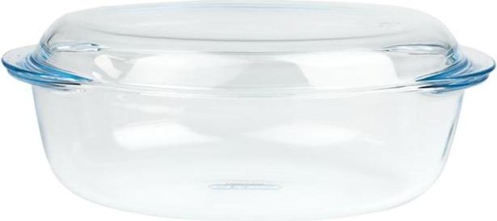 PYREX Essentials ovale hitzebeständige Schale mit Deckel 4l Produktbild 