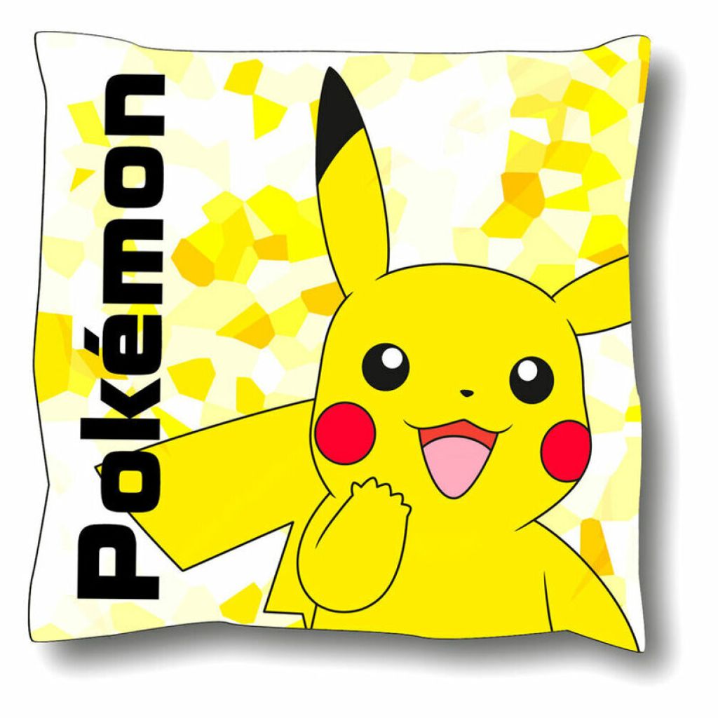 Nintendo - Poduszka Pikachu Premium - Oficjalny Akcesorium Pokémon do Wnętrz