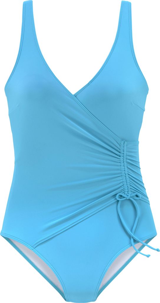 LASCANA Badeanzug türkis Größe 38 Cup D